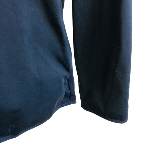 Theory Jacket Womens XXL 2XL Performance Light Black Full Zip Pockets Mock Neck - Picture 5 of 8